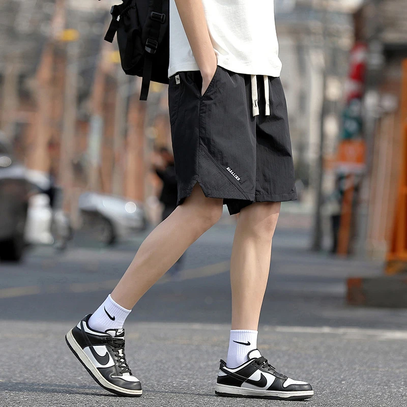夏季男士五分裤时尚休闲百搭宽松舒适潮牌运动美式复古潮流