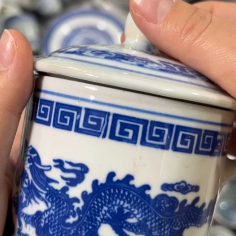 景德镇陶瓷高温瓷办公杯