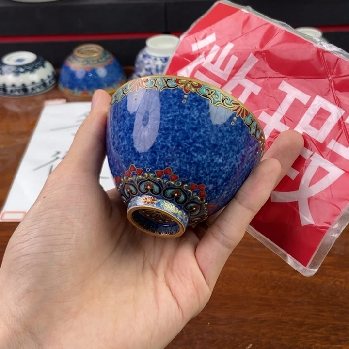 杯景德镇手绘陶瓷艺术