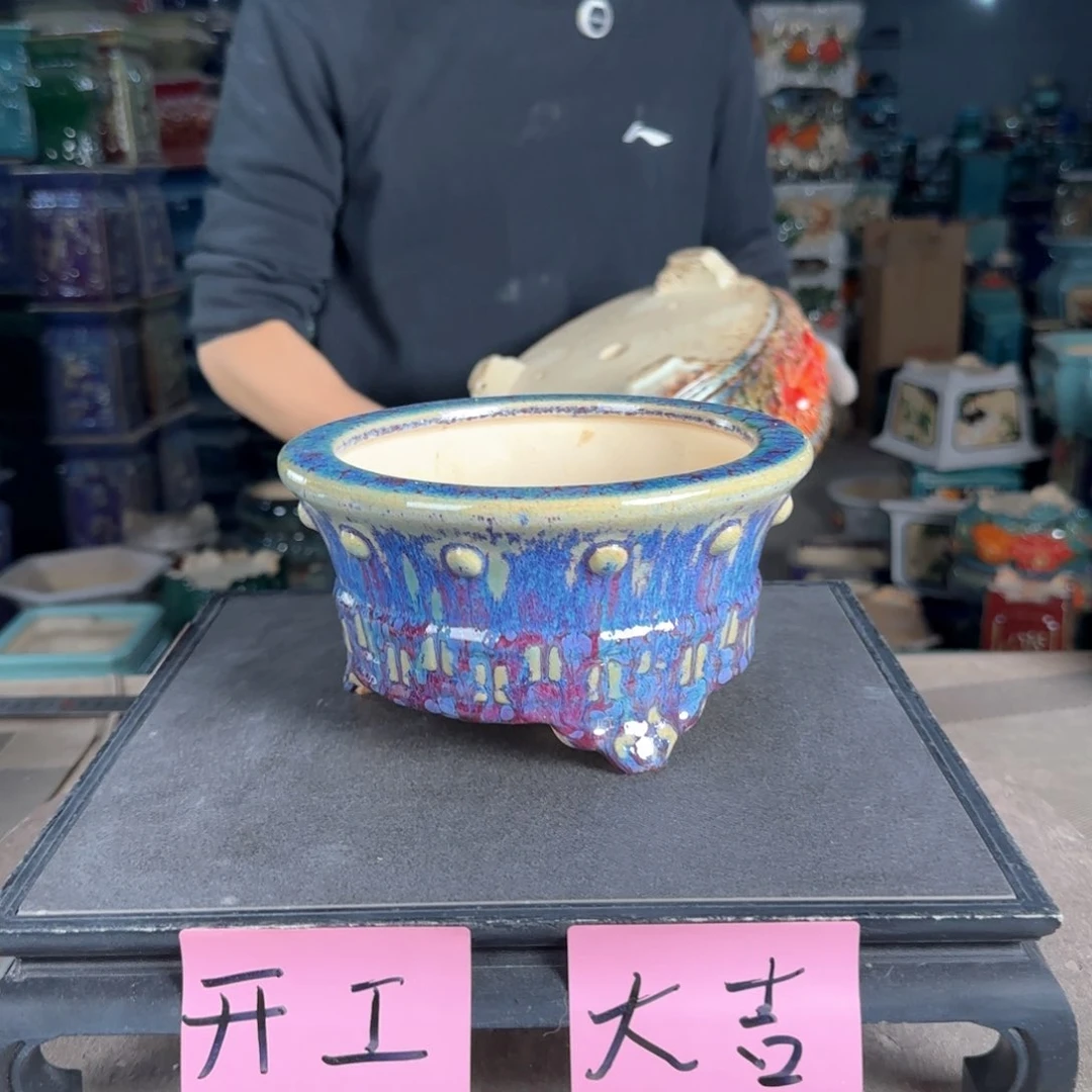 一风堂石湾花盆。