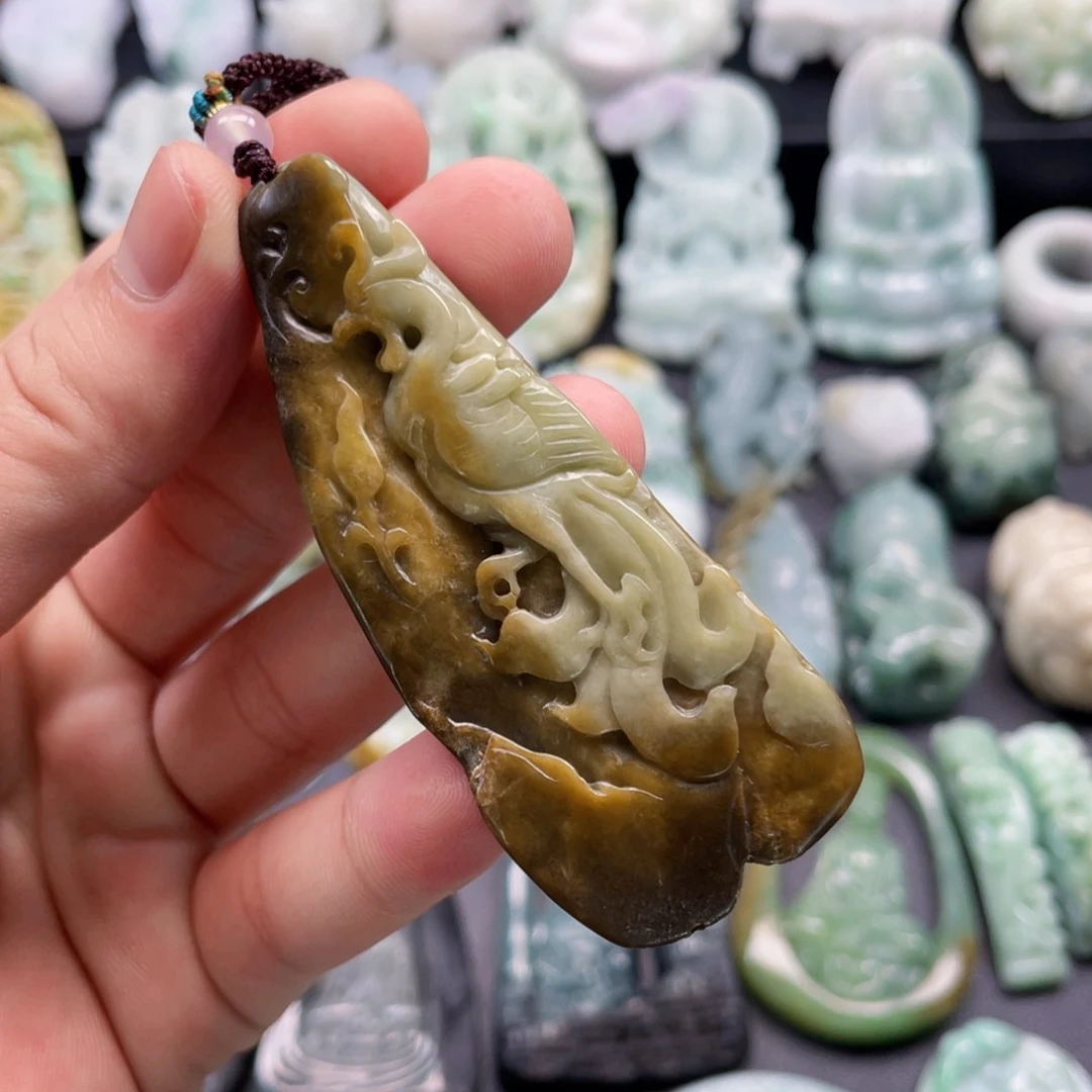 颈饰未镶嵌翡翠翡翠