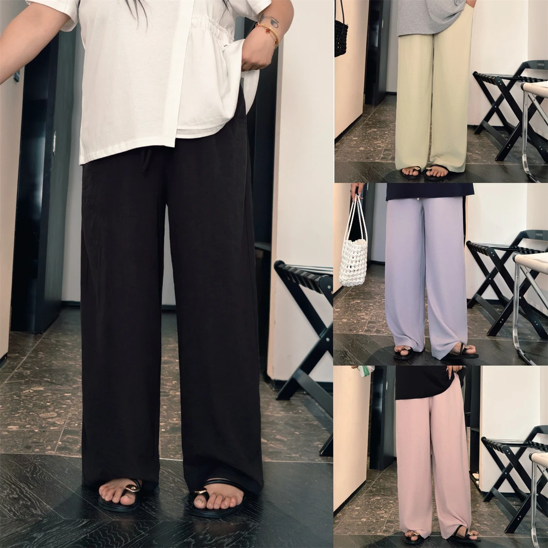 断码捡漏H樱花邮差 / 醋酸铜氨绒奶皮多巴胺弯刀裤4314花契大码