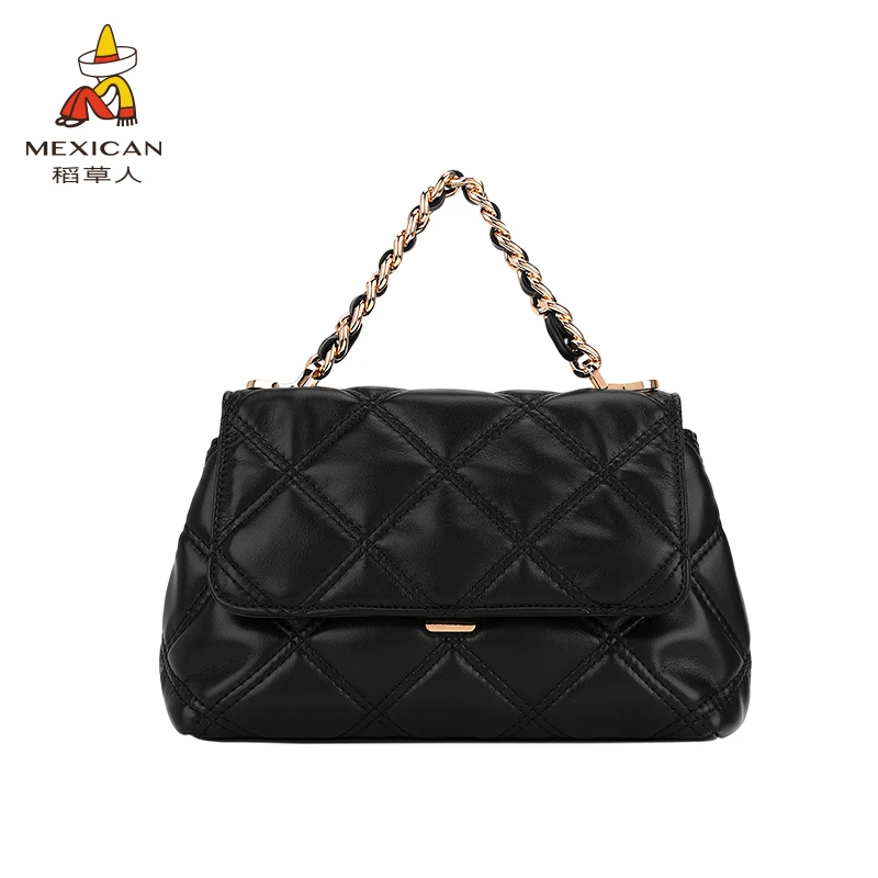 稻草人轻奢单肩手提精致款耐磨耐造斜挎包包女包2025年新款潮款
