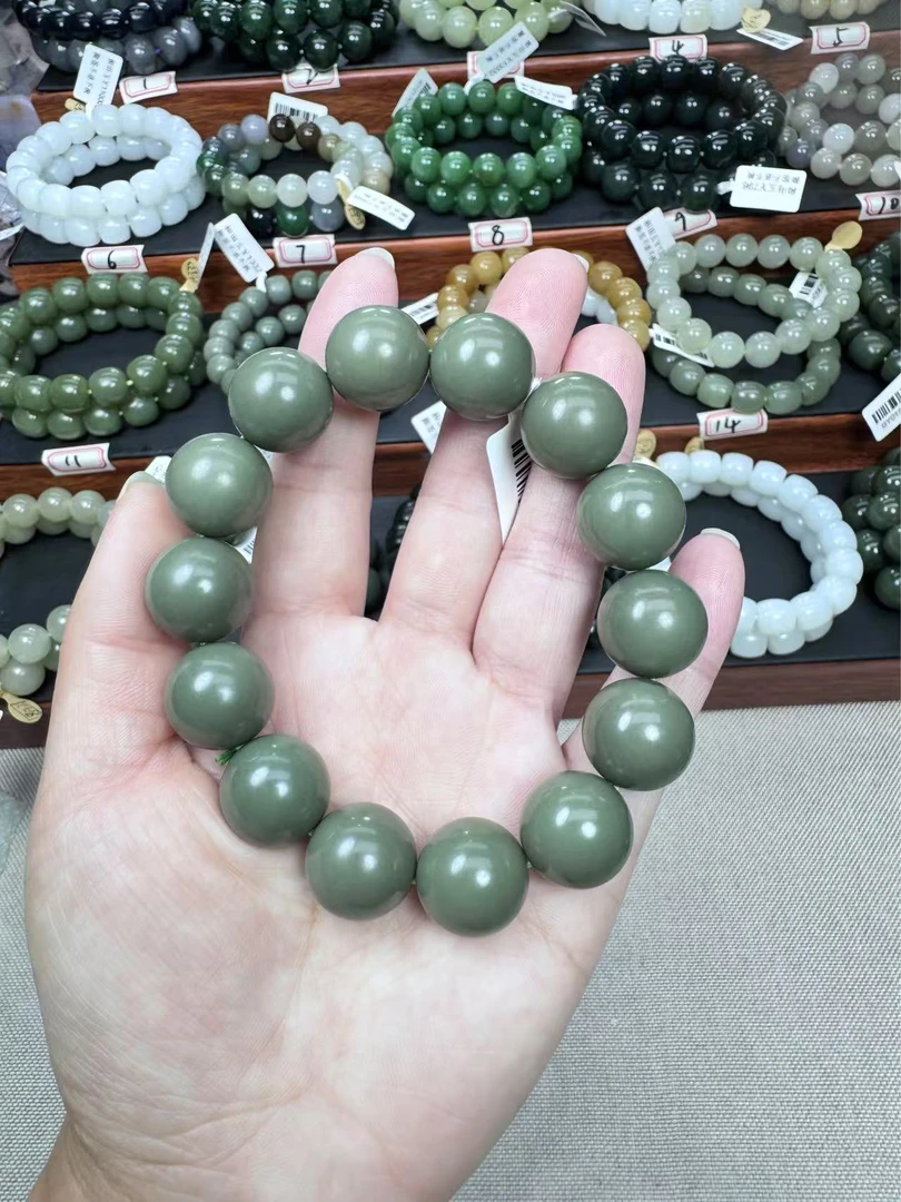 纯天然和田玉手串