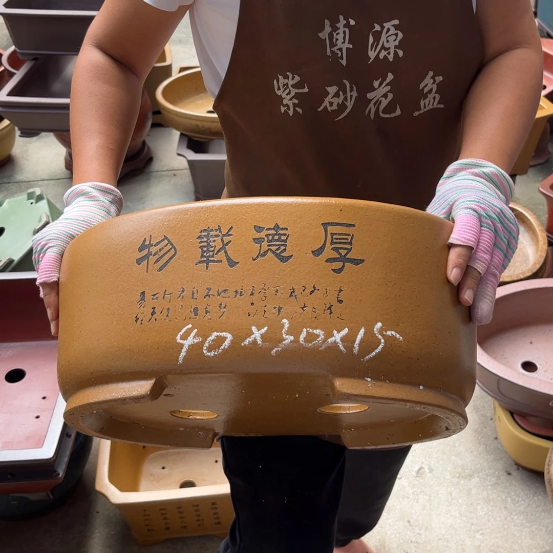 紫砂花盆盆景艺术
