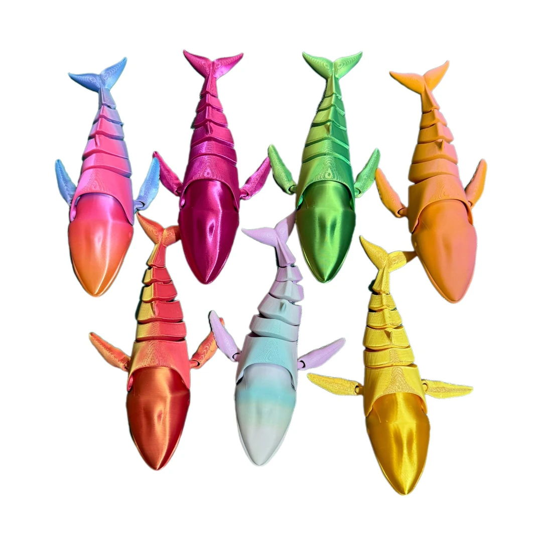 海洋系列  3D打印新款玩具装饰礼物