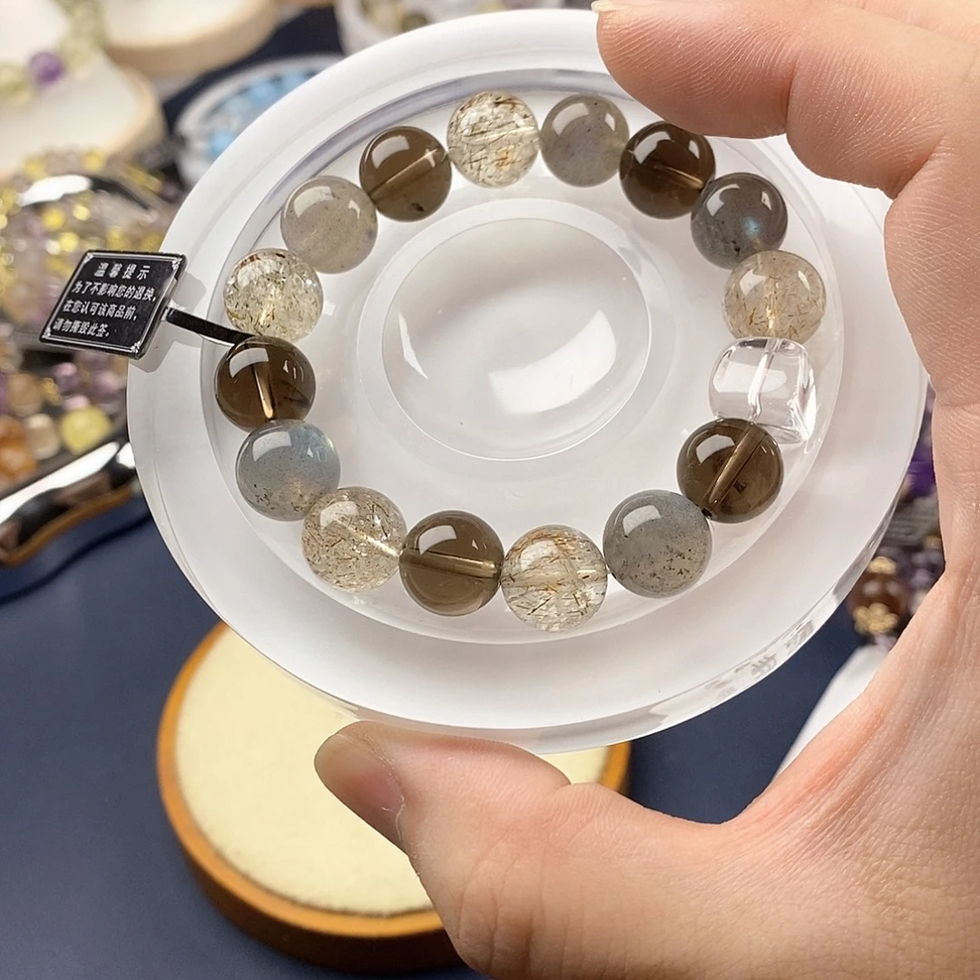 银S925镶嵌手链水晶