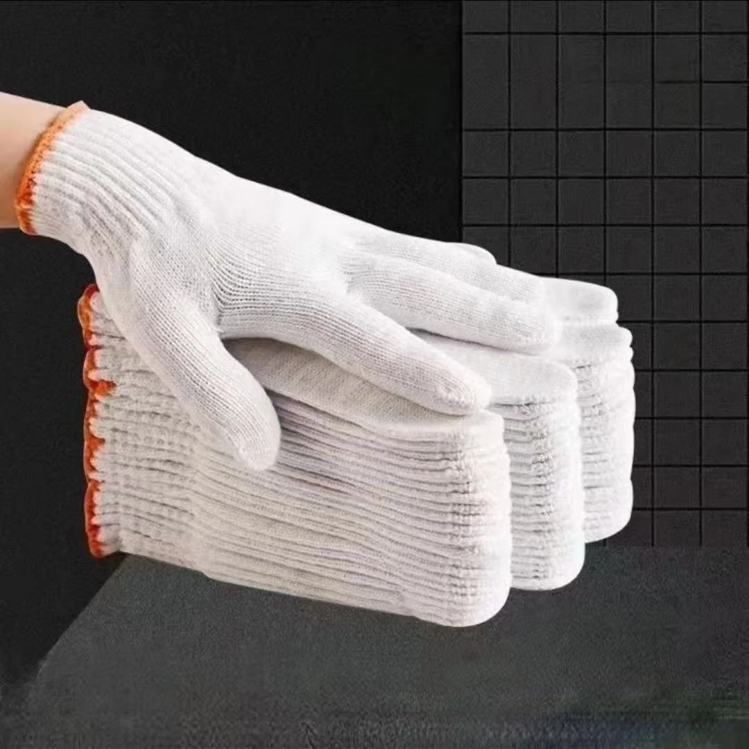 【抢!到手24副】手套薄款黑白线手套耐磨工人男女机修手套D