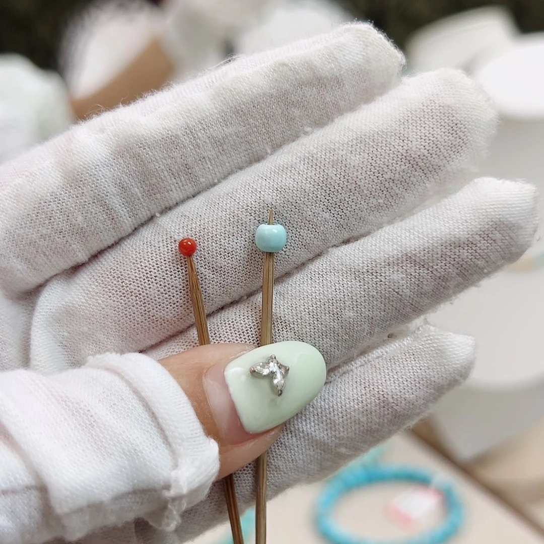 南红玛瑙老型4.5未镶嵌小*