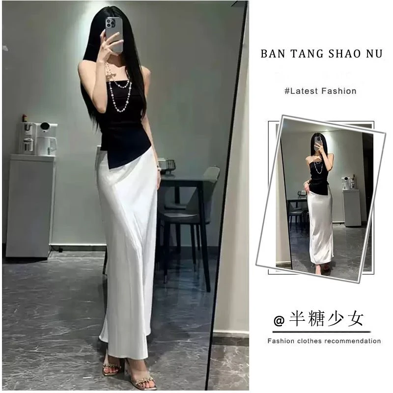 老钱风松弛感女装贵气K纯欲风辣妹套装女2025夏季新款韩系修身显