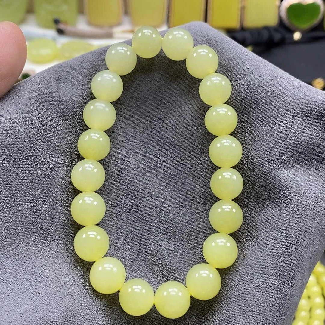 和田玉（黄玉）未镶嵌手链