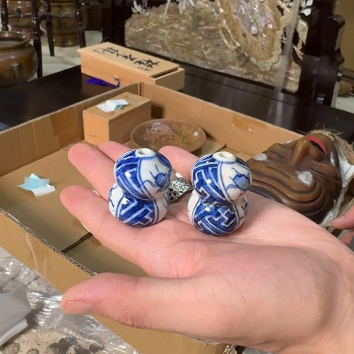 k***子瓷片大观论器的香插