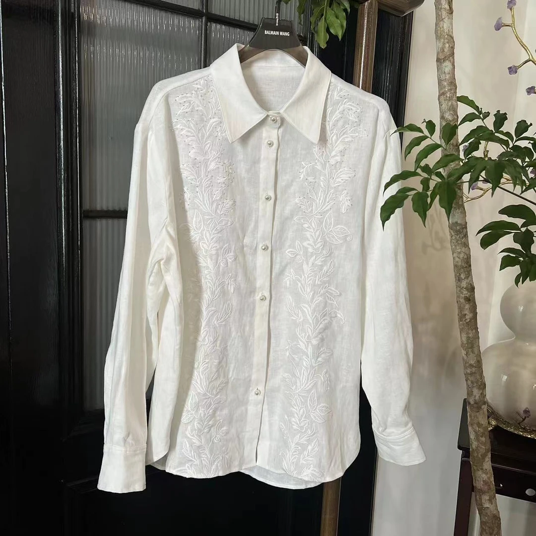 Betty Bairn【连理枝】高端定制极简衬衫上衣24B-BW6363