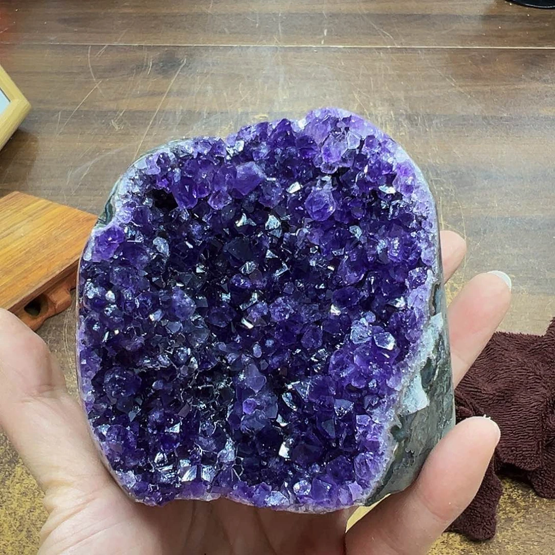 紫晶摆件未镶嵌福利