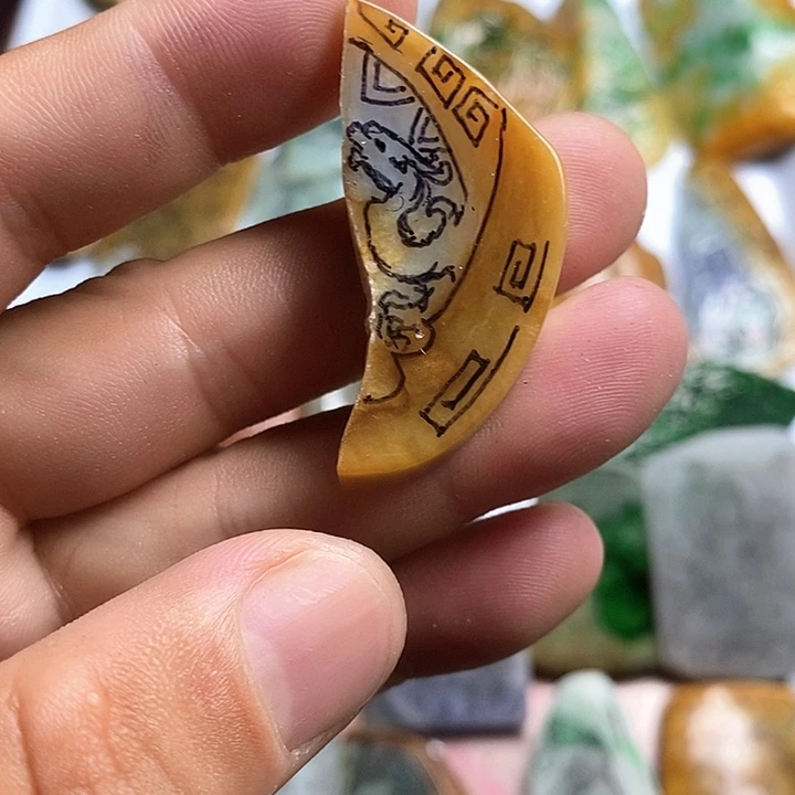 未镶嵌定制翡翠天然翡翠包工
