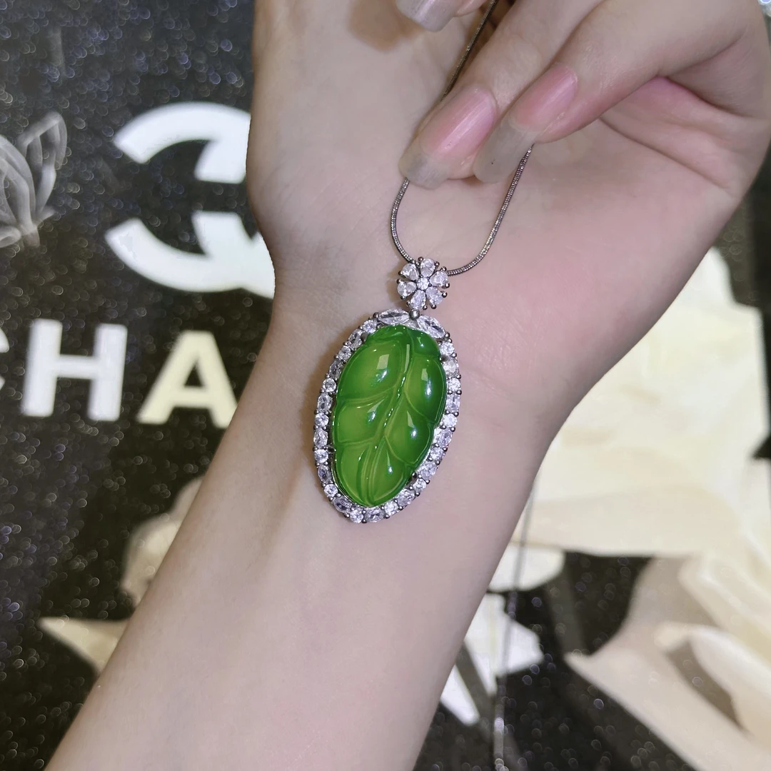 高冰玉髓叶子（精致款）08