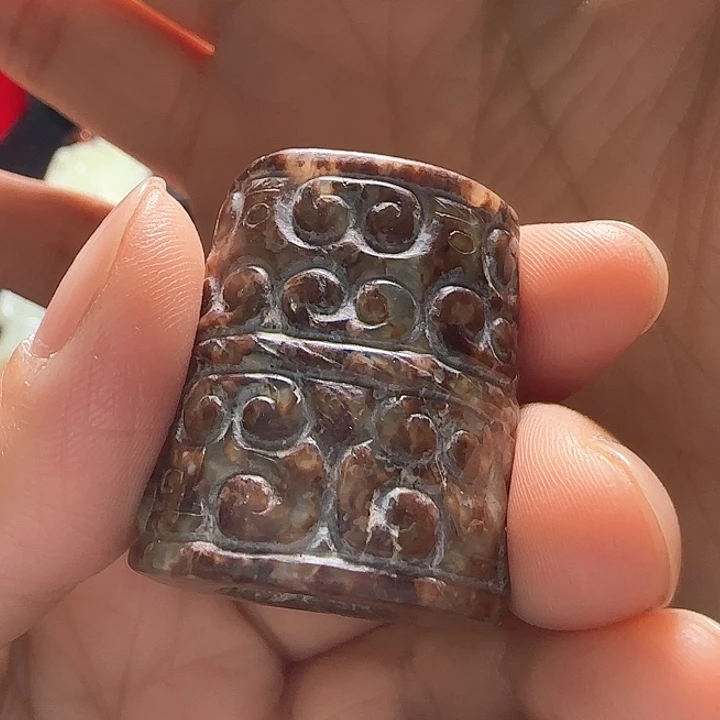 和田玉车挂未镶嵌