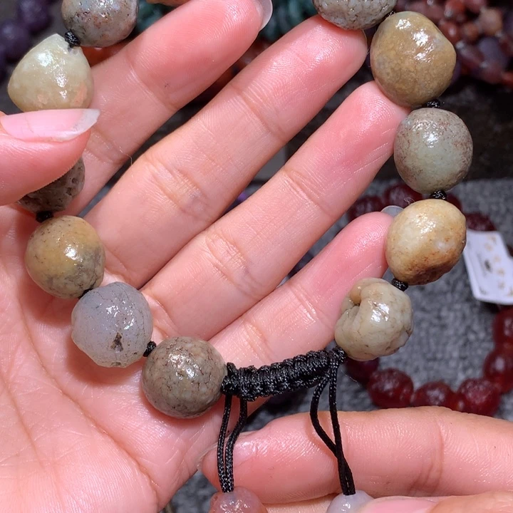 未镶嵌玛瑙/玉髓珠宝半成品