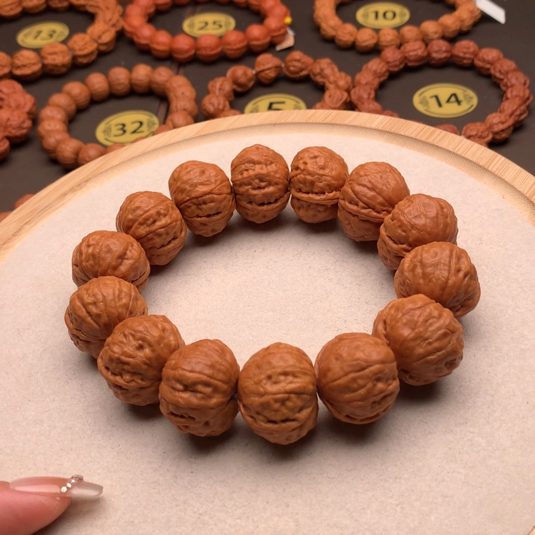 手串文玩核桃柿子饼