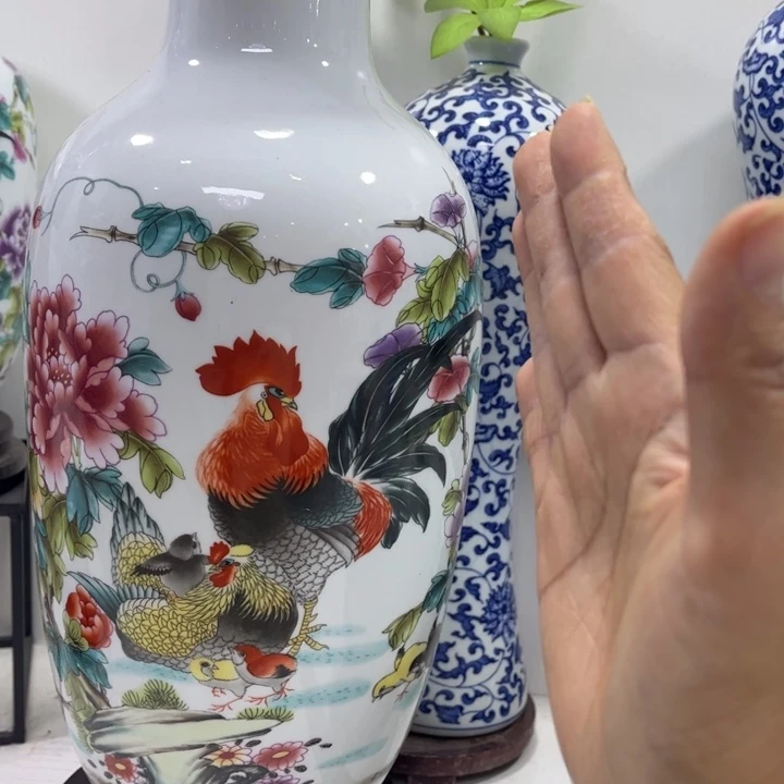 景德镇陶瓷花瓶摆件