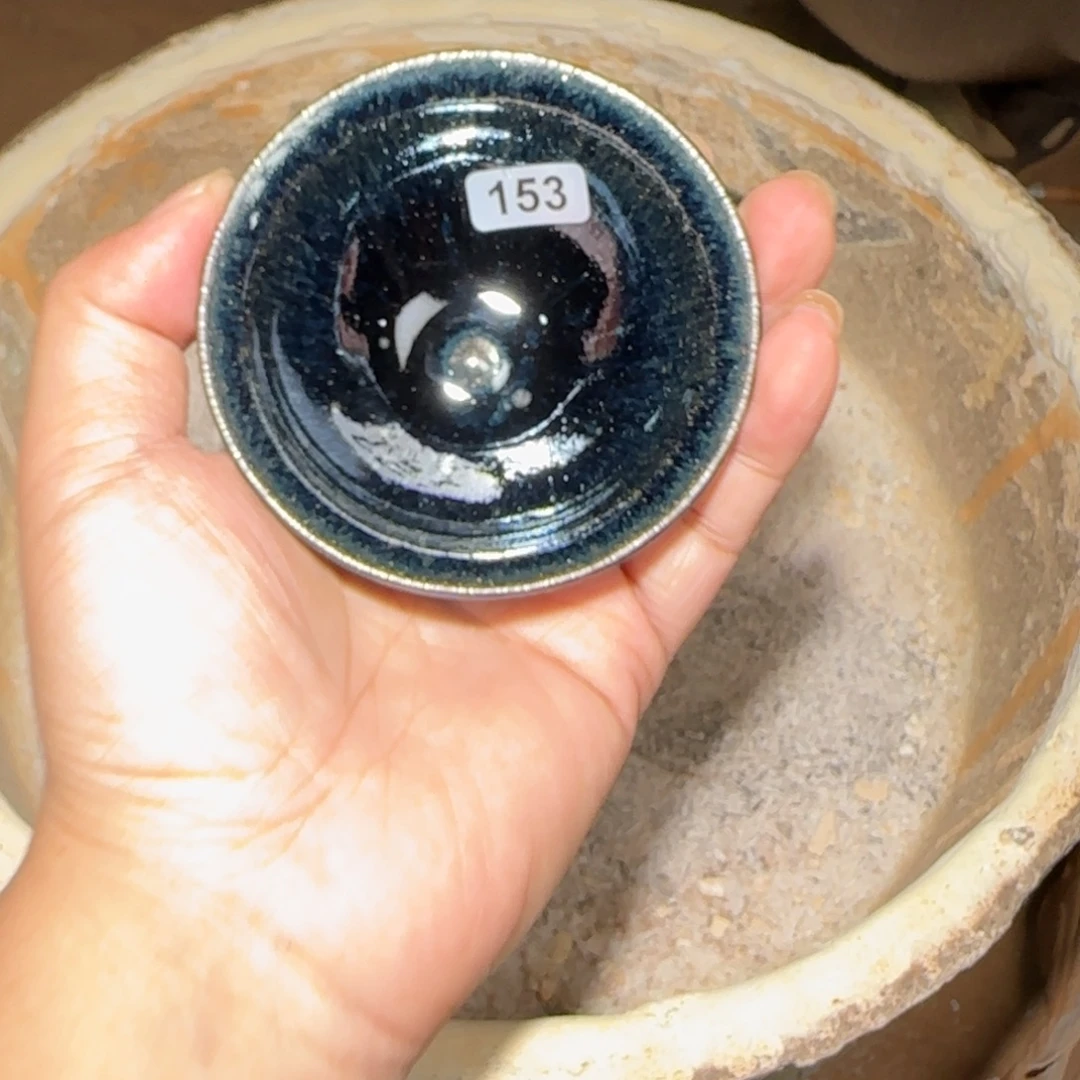 茶盏焦源柴烧自然还原153