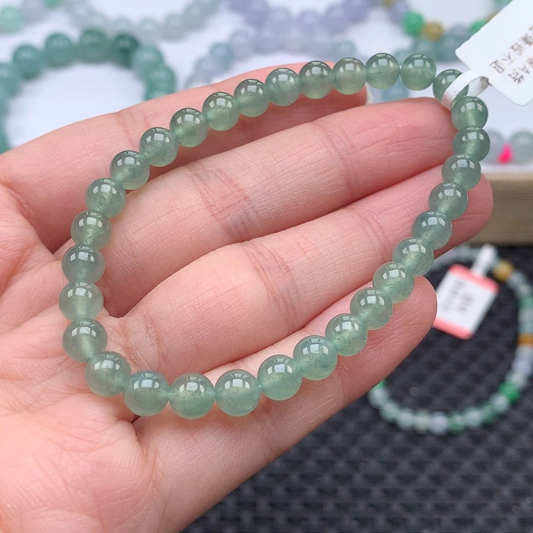 翡翠手链未镶嵌翡翠卡6