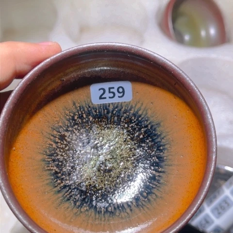 茶盏原矿原釉柴烧建盏