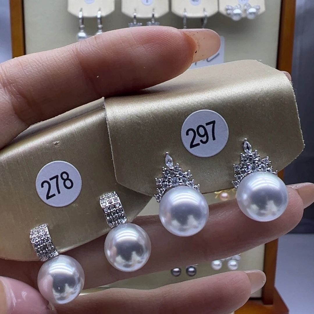 未镶嵌淡水珍珠耳饰