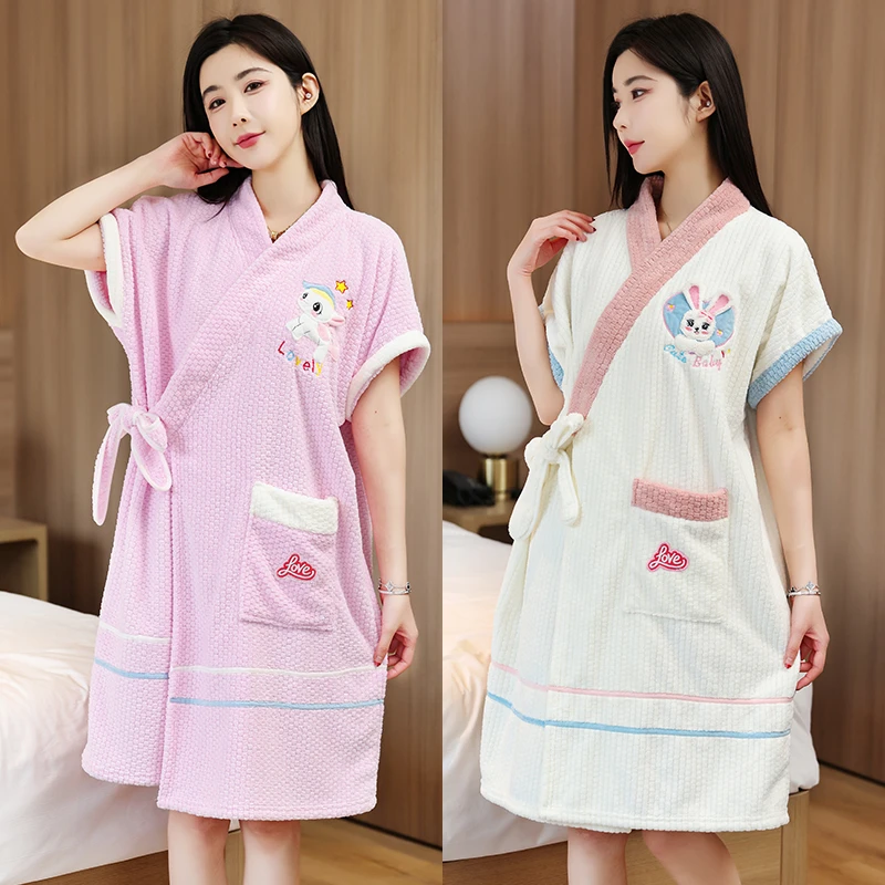浴巾可穿可裹浴袍斗篷大人家用非纯棉全棉吸水女裹巾浴裙2025新款