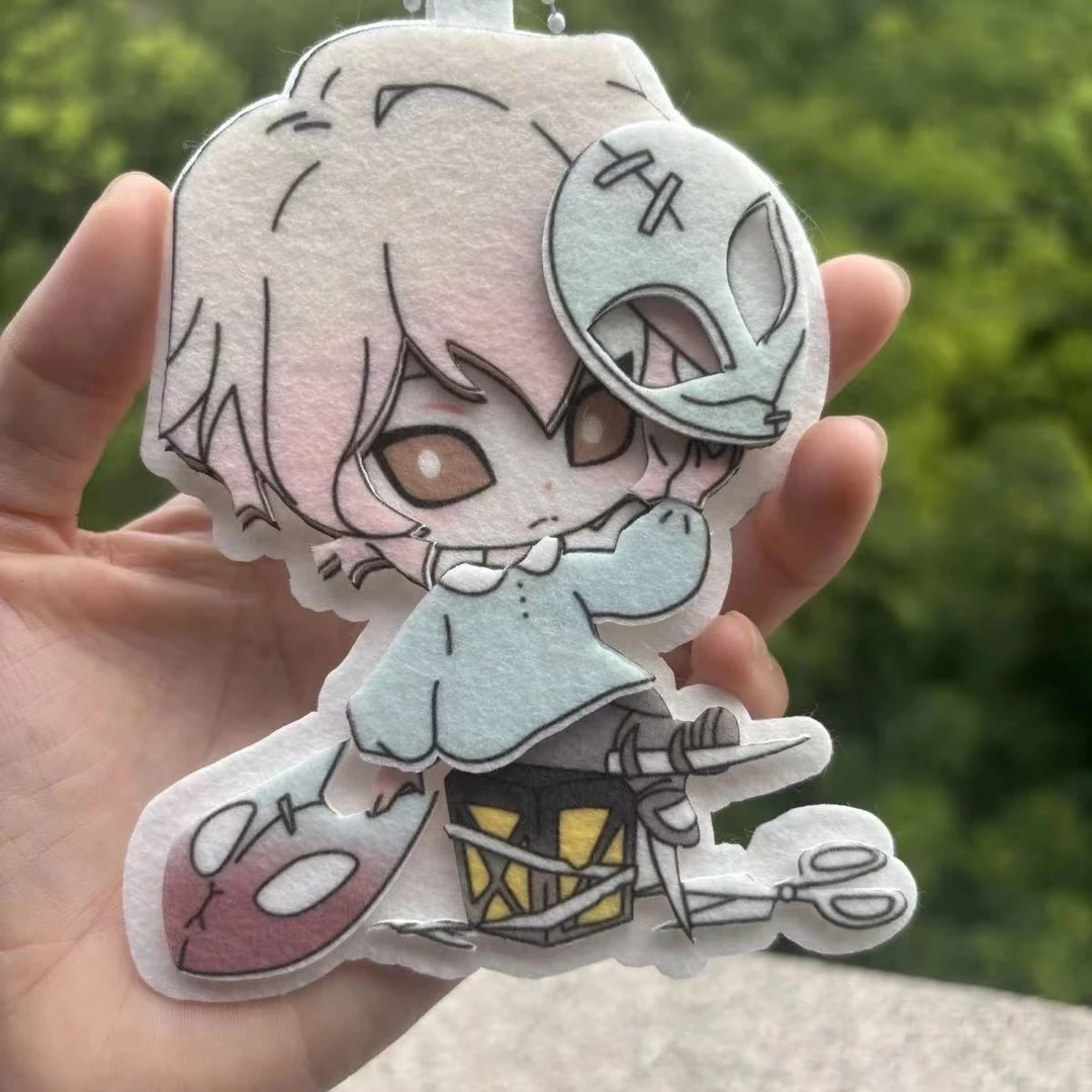 新款小红书第五人格周边雕刻家不织布挂件可爱手工成品钥匙扣