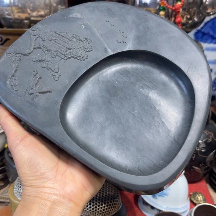 蜜安罐瓷香炉锡茶则