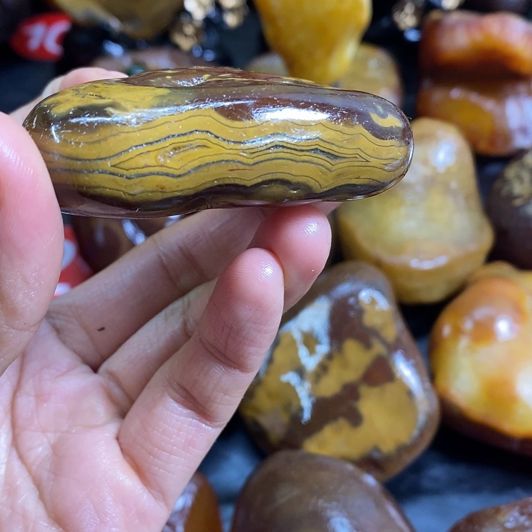 玛瑙/玉髓未镶嵌手把件