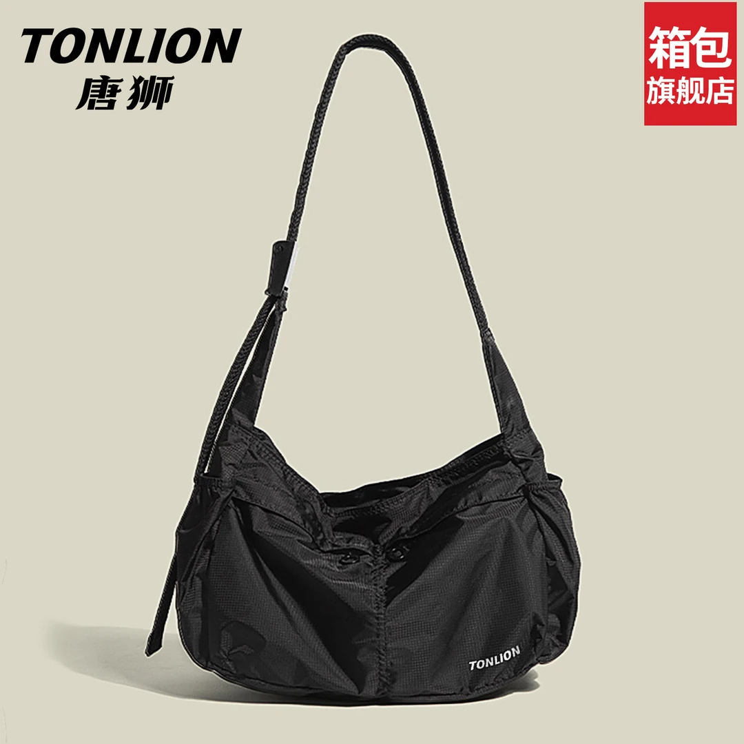 tonlion/唐狮斜挎包女士轻便大容量上班通勤托特包休闲运动单肩包