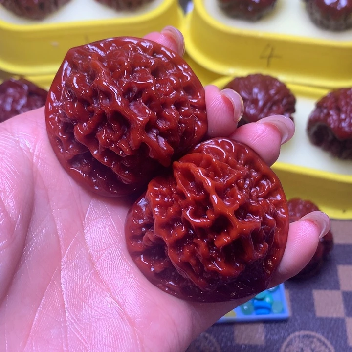 文玩核桃把件帝王45