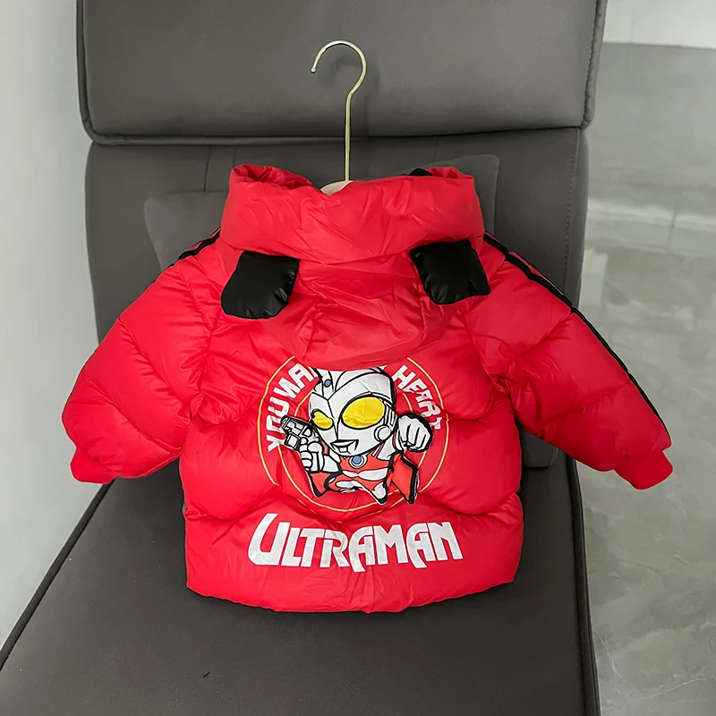 男童冬款加厚棉服宝宝冬装儿童帅气棉衣小童冬季外套小孩外穿棉袄