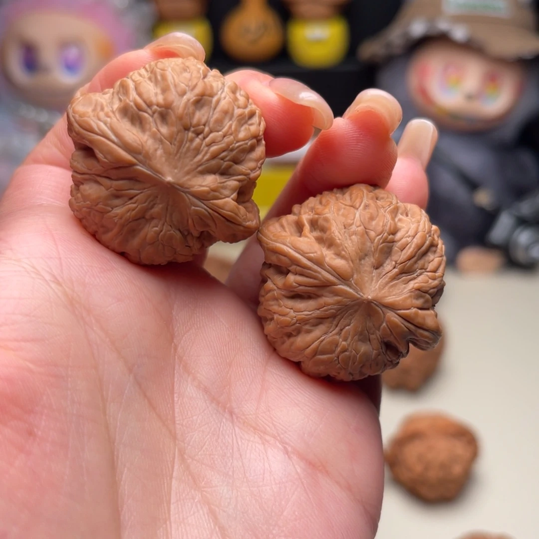 用***5把件文玩核桃铁锤P080
