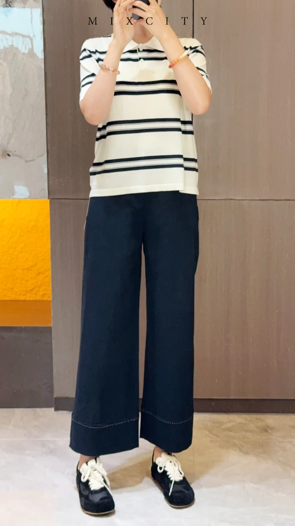 【亚楠本楠】穿不腻◆莱赛尔弹力十足柔顺舒适休闲牛仔裤7684