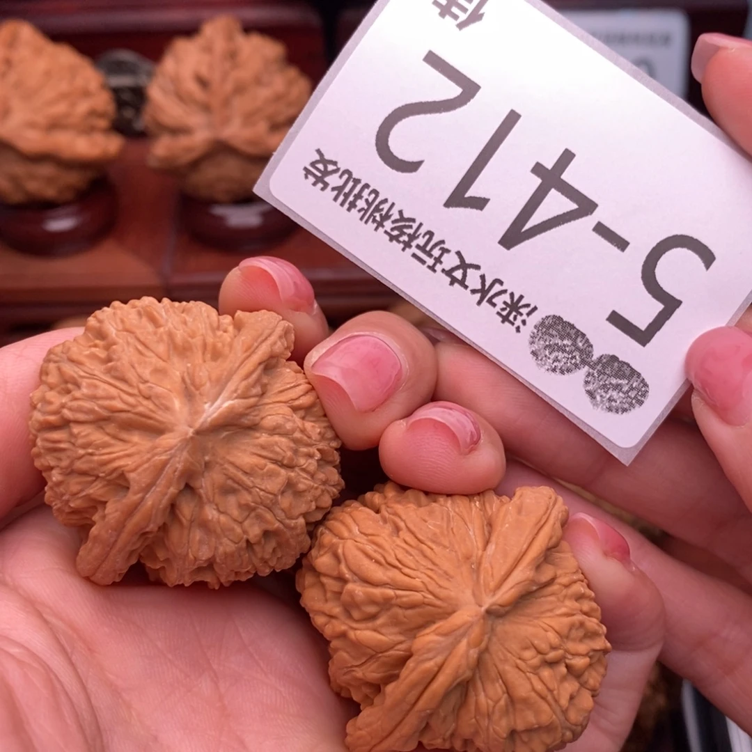 把件文玩核桃38球白