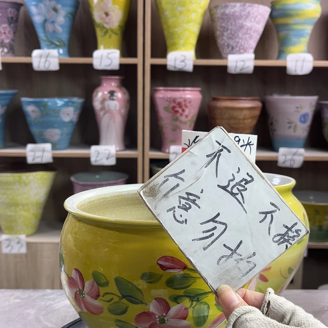 景德镇陶瓷花盆花盆