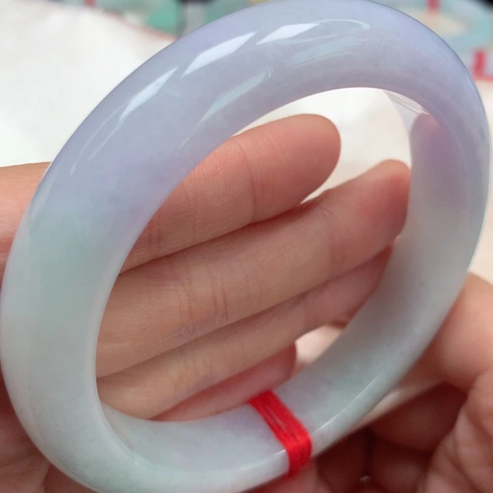 翡翠手镯未镶嵌紫罗兰41号