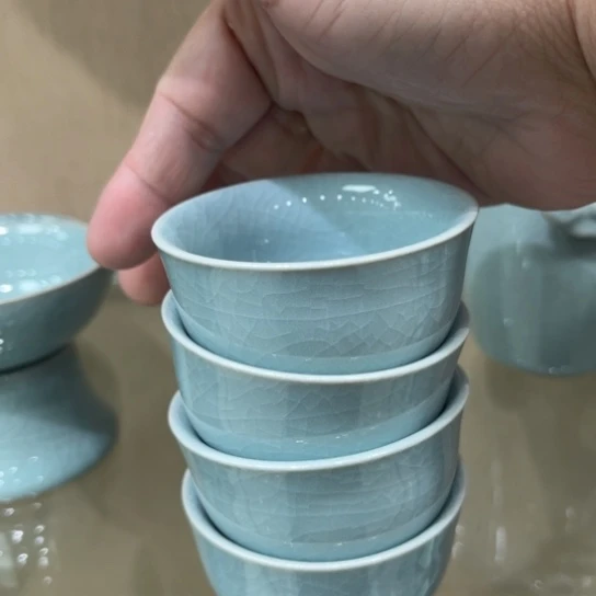 瓷片陶瓷茶具汝瓷茶具