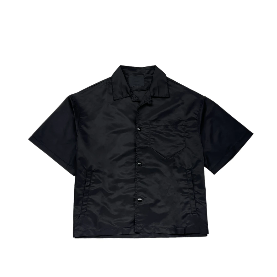 户外休闲夏季时尚速干翻领简约短袖衬衫