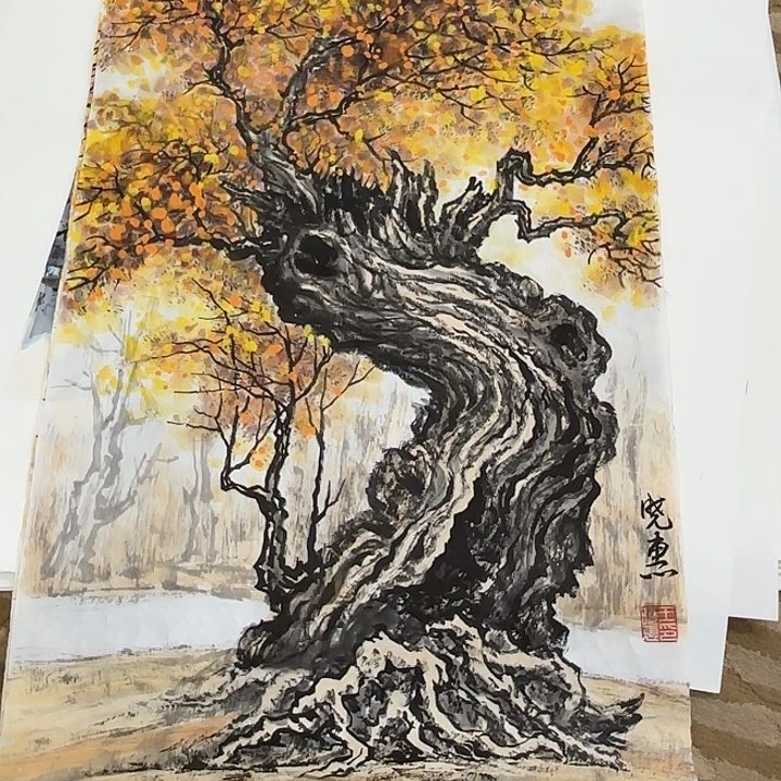 国画花鸟等多种鸟类的栖息地和栖息地