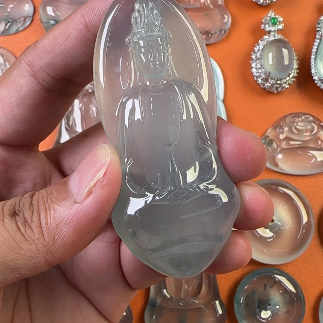 定制翡翠未镶嵌天然