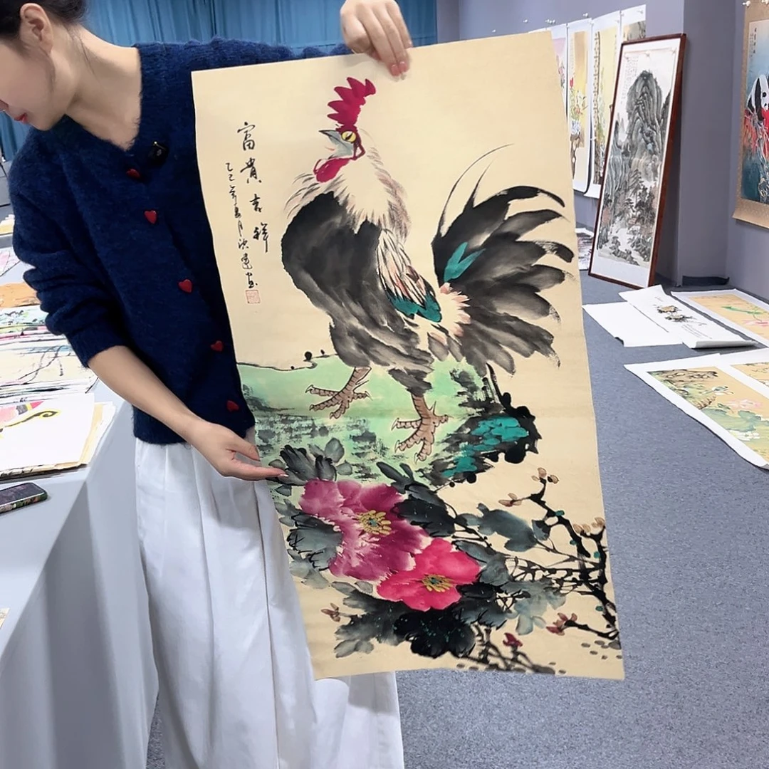 国画国画老师作品