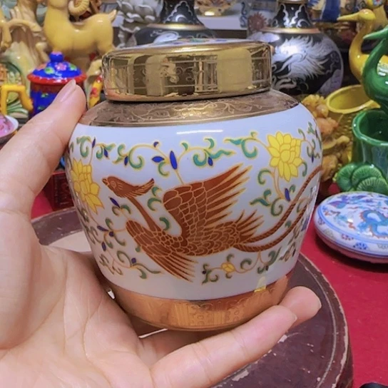 瓷片摆件家居设计风格非常