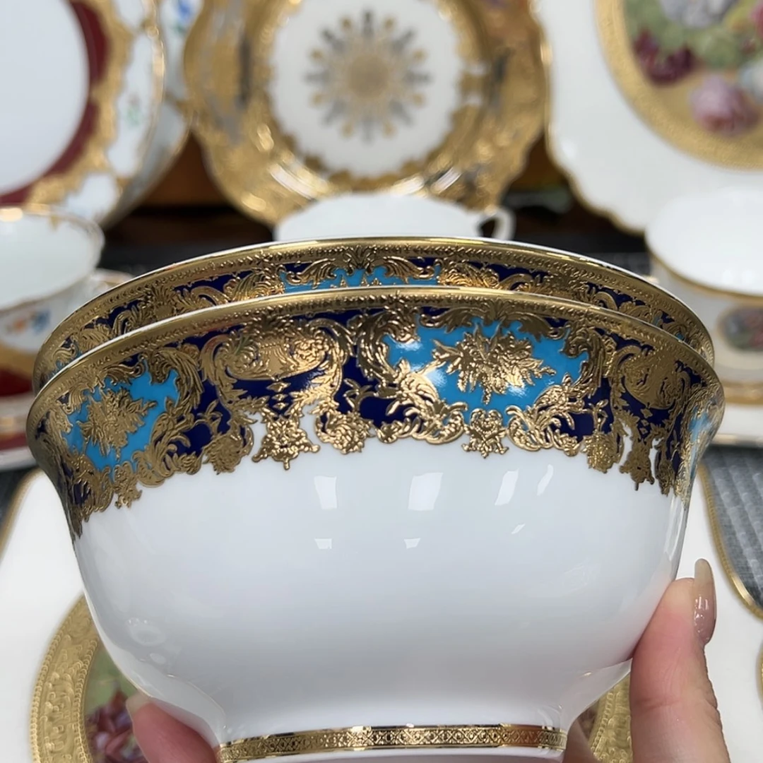 【闪购商品】瓷片6英寸面碗2个 微瑕福利