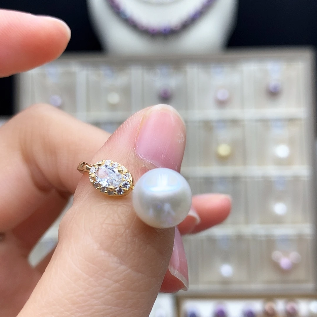 颈饰淡水珍珠合金