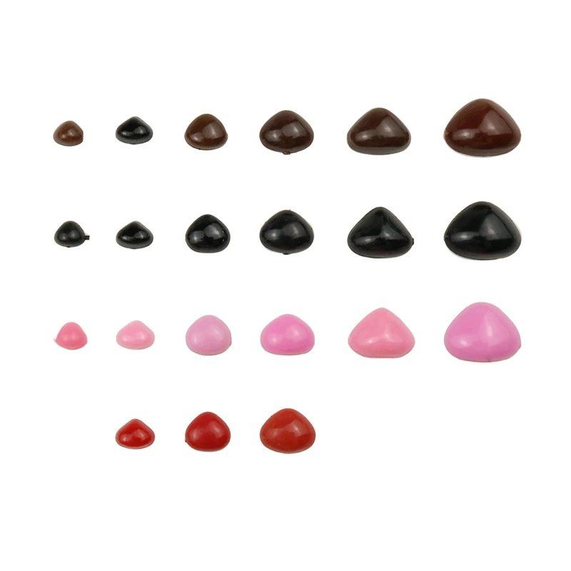 鼻子玩偶毛绒公仔泰迪熊眼睛鼻子DIY配件平底玩具鼻子配件