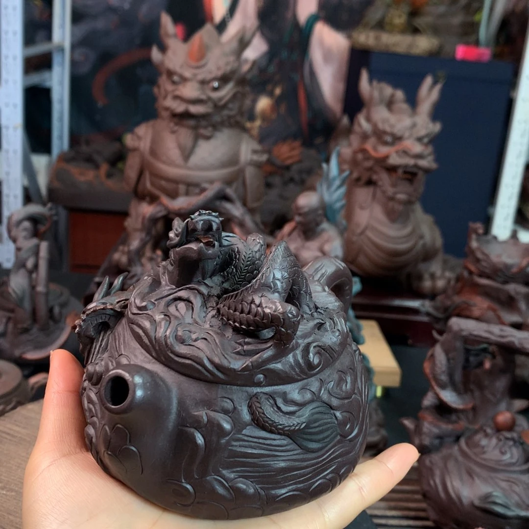 【闪购商品】紫砂紫砂工艺美术大师作品集吃****虫